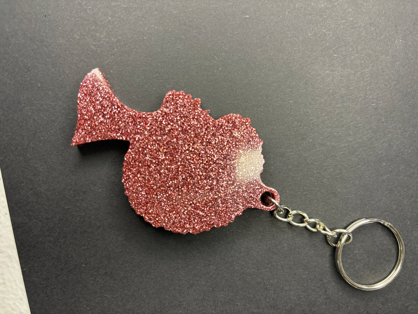 Afro Lady Keychain