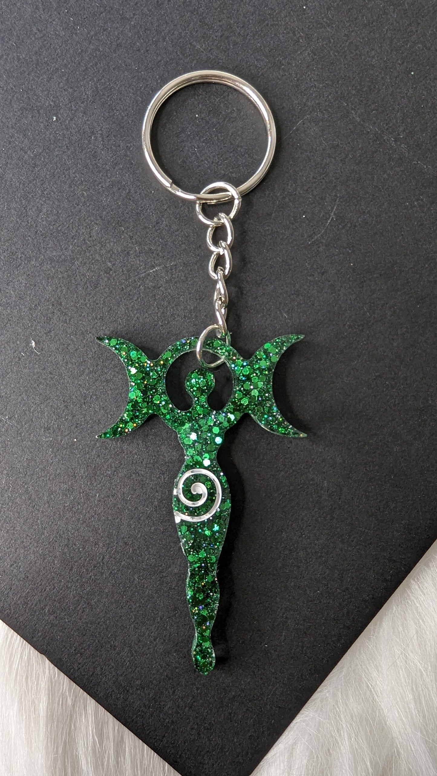 Moon Goddess Keychain