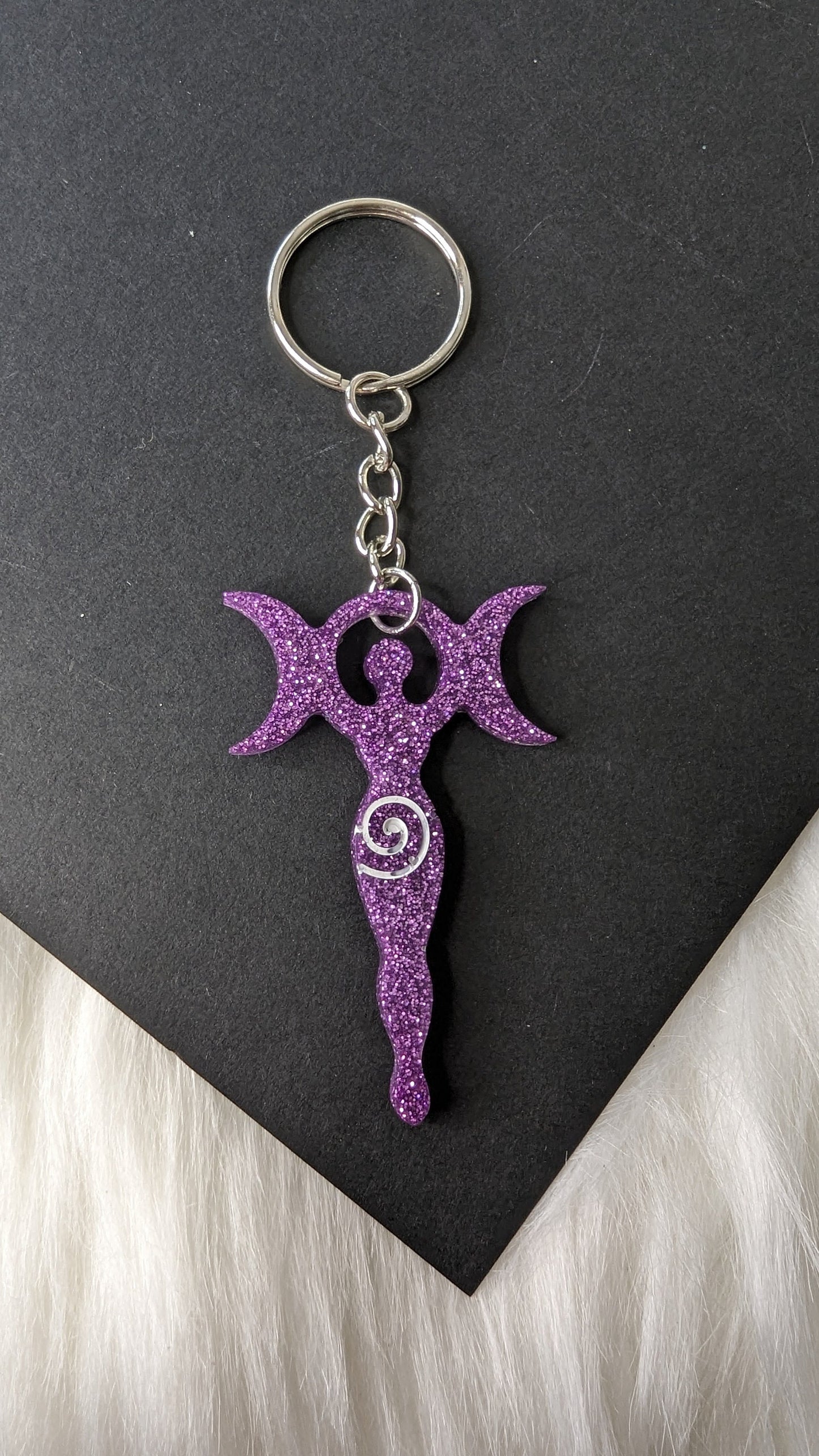 Moon Goddess Keychain